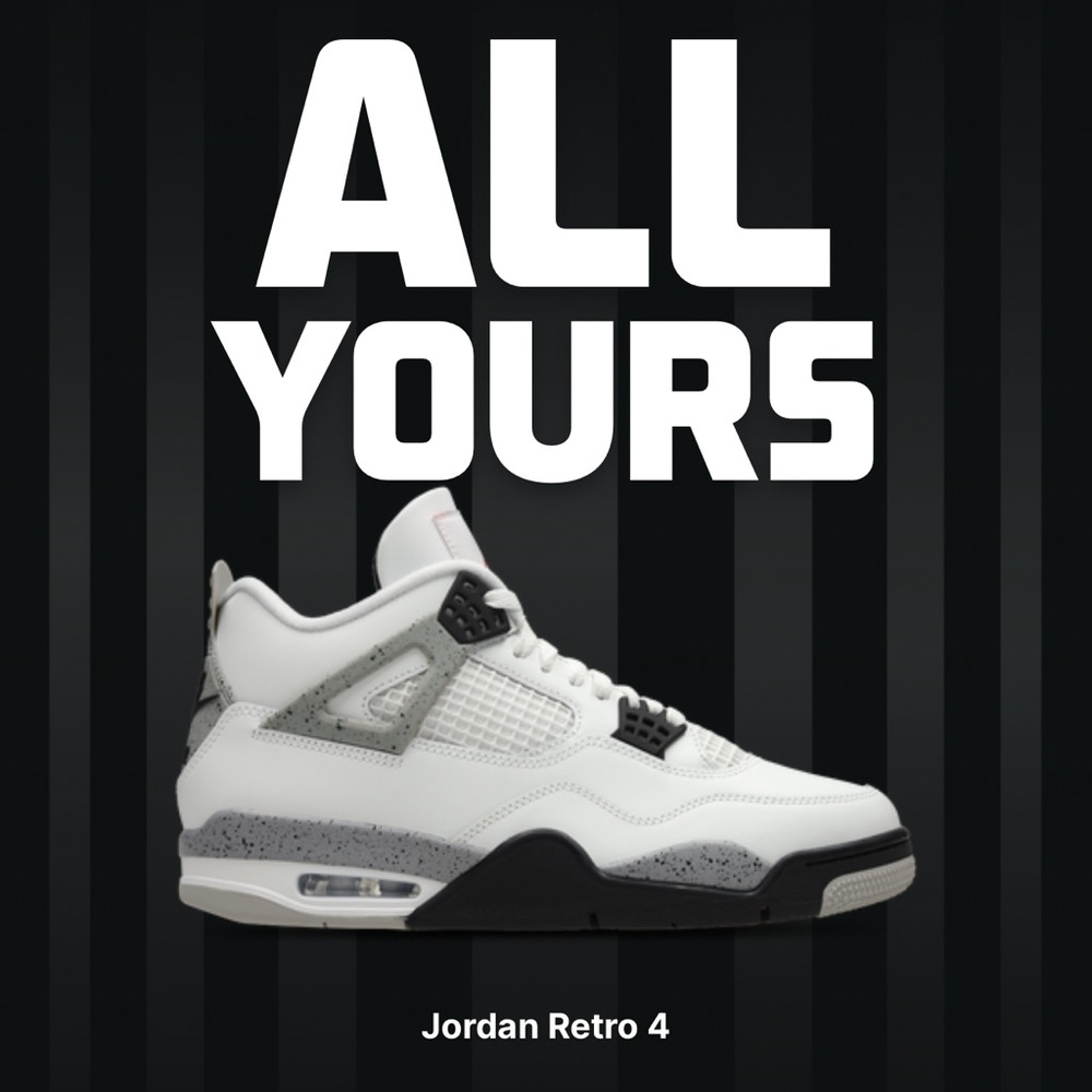 Jordan 4 White Cement - Picture 5 of 5